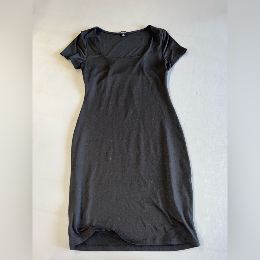 Ambiance Classic Black Mini Dress - Picture 1 of 2